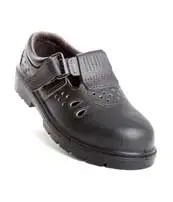 羿科安全鞋-黑色低帮安全凉鞋